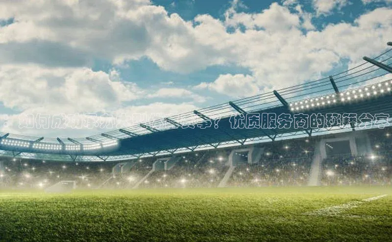 ：如何成功承办大型体育赛事？优质服务商的秘籍分享